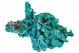 Chrysocolla and Malachite Pseudomorph - Lupoto Mine, Congo #167679-1